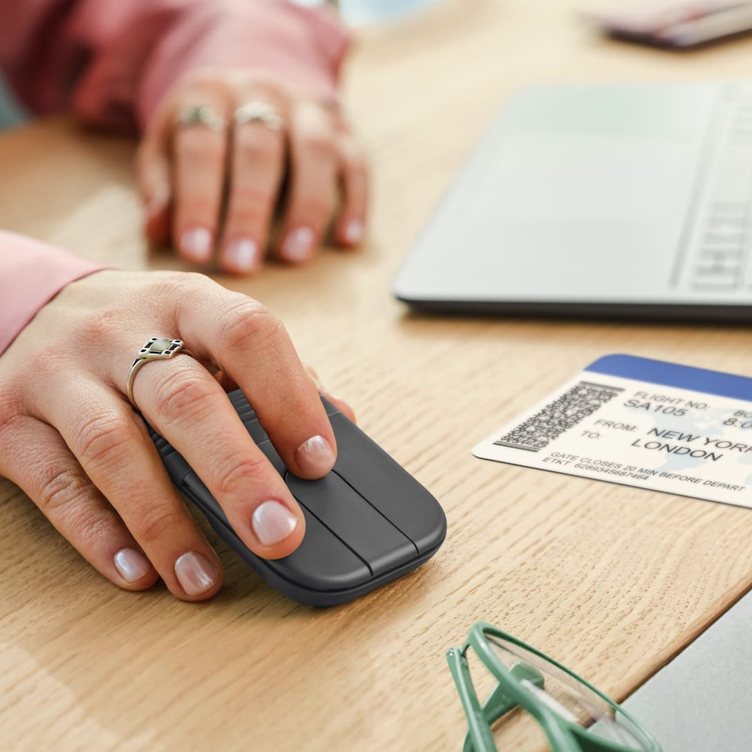 Logitech Mobi Fold Grafit Bluetooth-Raton