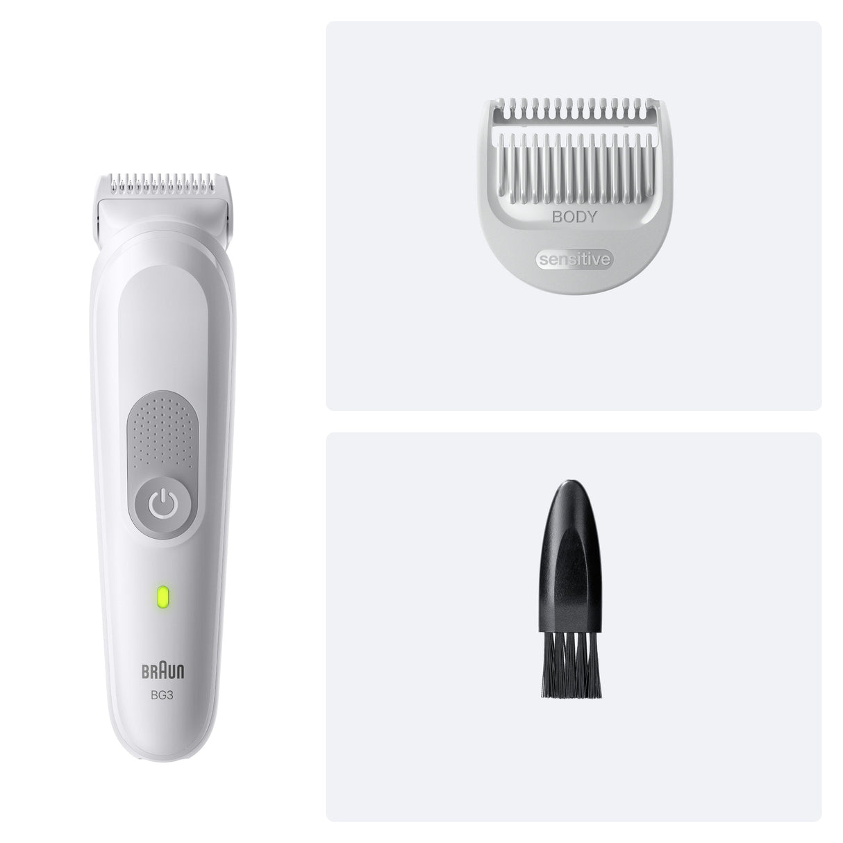 EAN 8700216427241 - Braun Series 3 80789709 afeitadora corporal Gris claro imagen 2