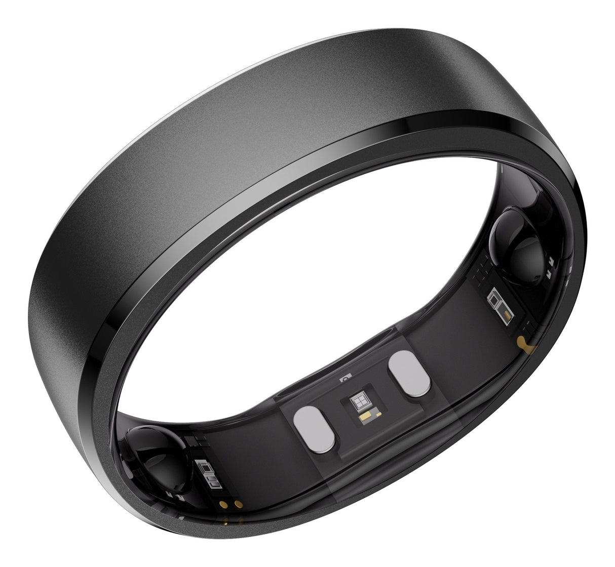 Ringconn Smart Ring Gen2 Für Frauen Und Männer - Schlaf- Und Fitness Tracking Wearable - Herzfrequenz - Matt-Schwarz Grösse 10