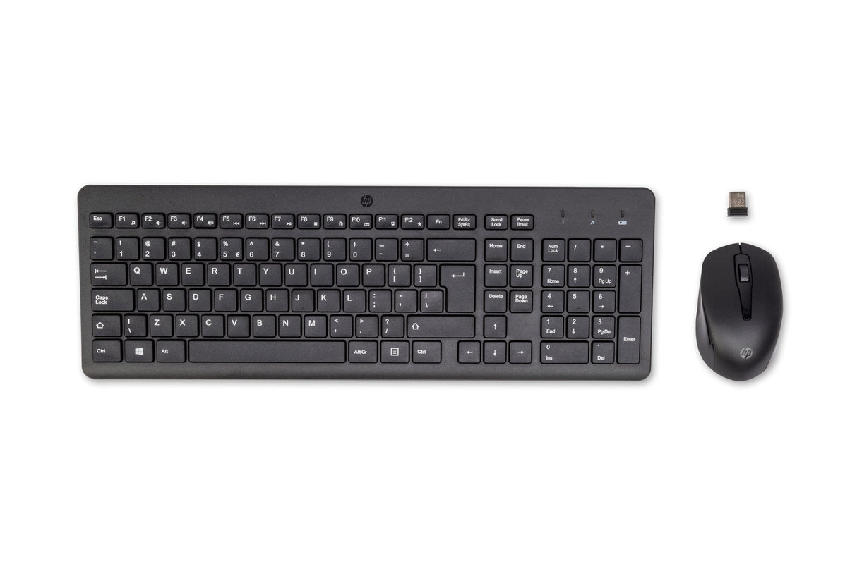 EAN 0195161923722 - HP 330 Wireless Mouse and Keyboard Combination teclado Ratón incluido Universal RF inalámbrico QWERTY Ing imagen 1