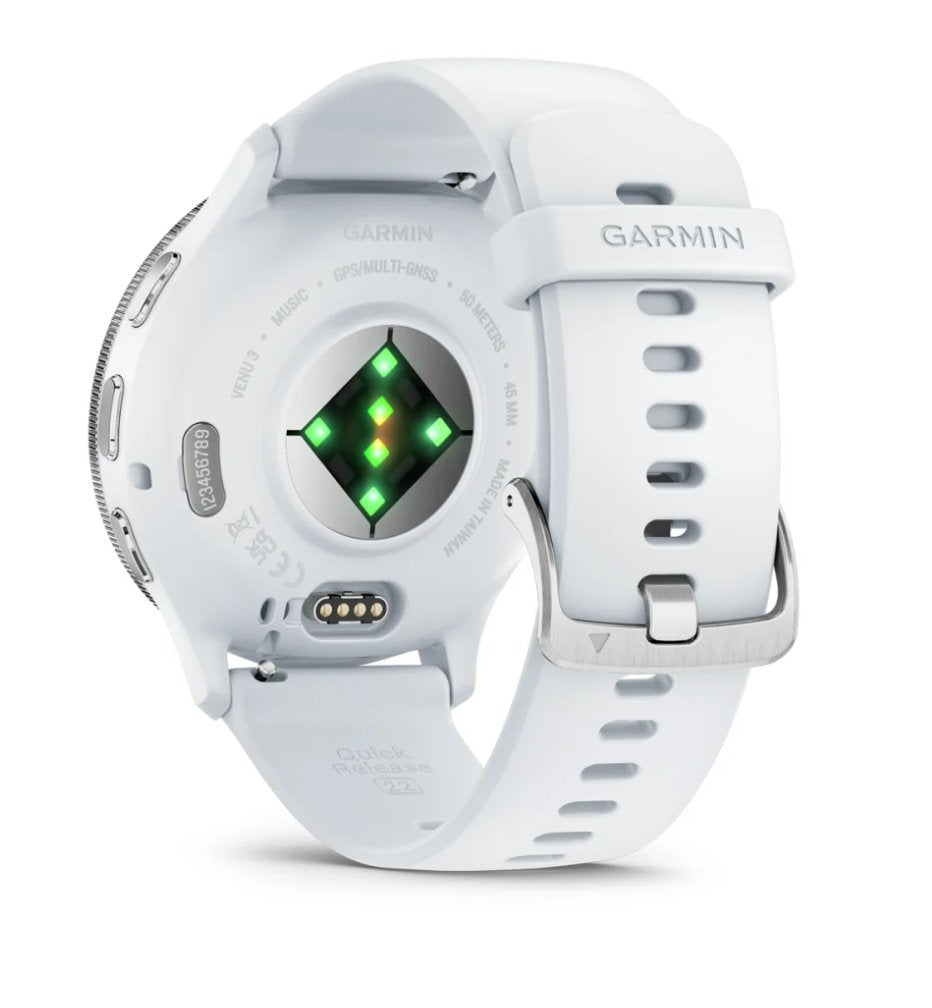 EAN 0753759314736 - Garmin Venu 3 3,56 cm (1.4") AMOLED 45 mm Digital 454 x 454 Pixeles Pantalla táctil Plata, Blanco Wifi GP imagen 7