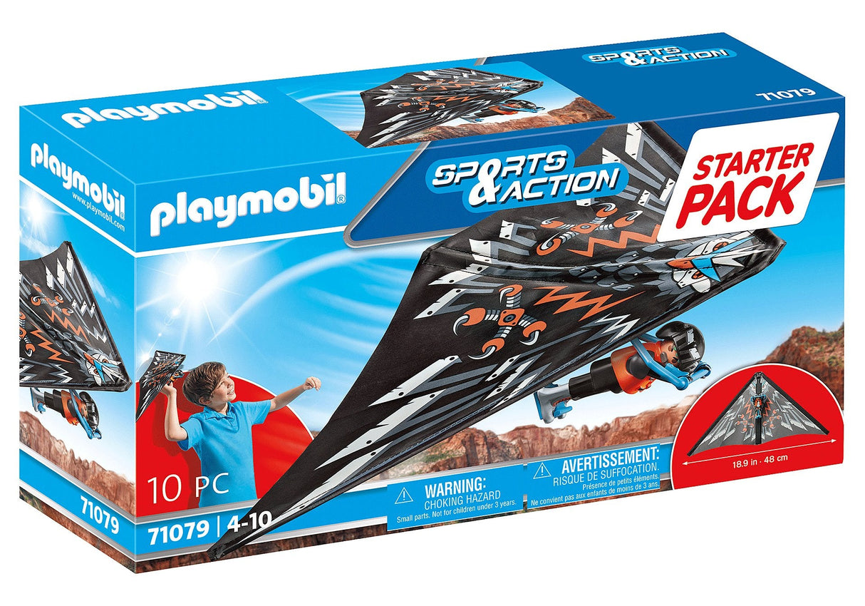 Playmobil 71079 Sports & Action Marter Pack Drachenflieger, Konmruktionsspielzeug 71079