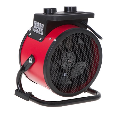 EAN 5903887806473 - Camry Premium CR 7743 calefactor eléctrico Interior Rojo 2400 W Ventilador eléctrico imagen 4