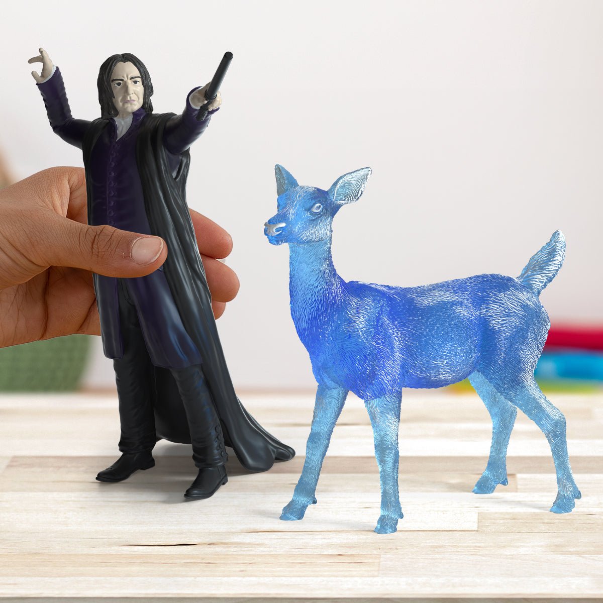 Figura Schleich Wizarding World Snape & Patronus Del Juego 42683