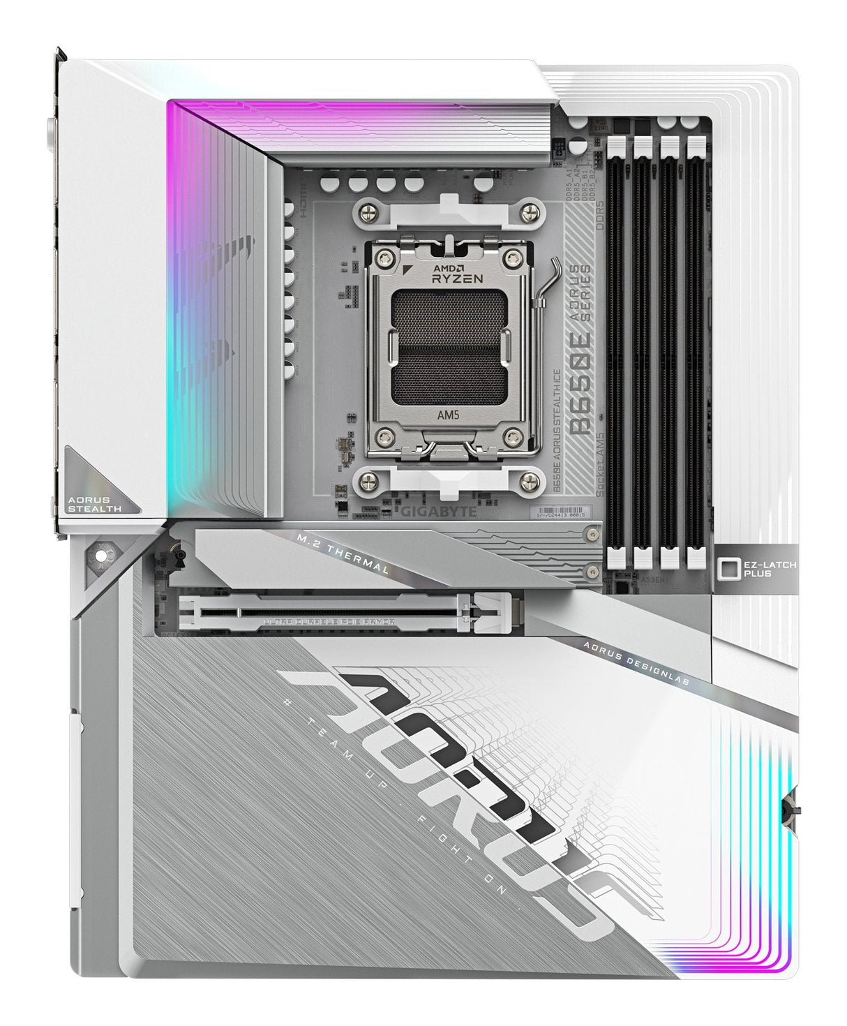 EAN 4719331863777 - GIGABYTE B650E AORUS STEALTH ICE placa base AMD B650 Zócalo AM5 ATX imagen 2