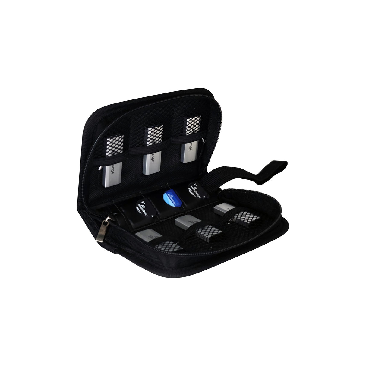 EAN 4260057126139 - MediaRange BOX98 funda para tarjeta de memoria 3 tarjetas Nylon Negro imagen 5