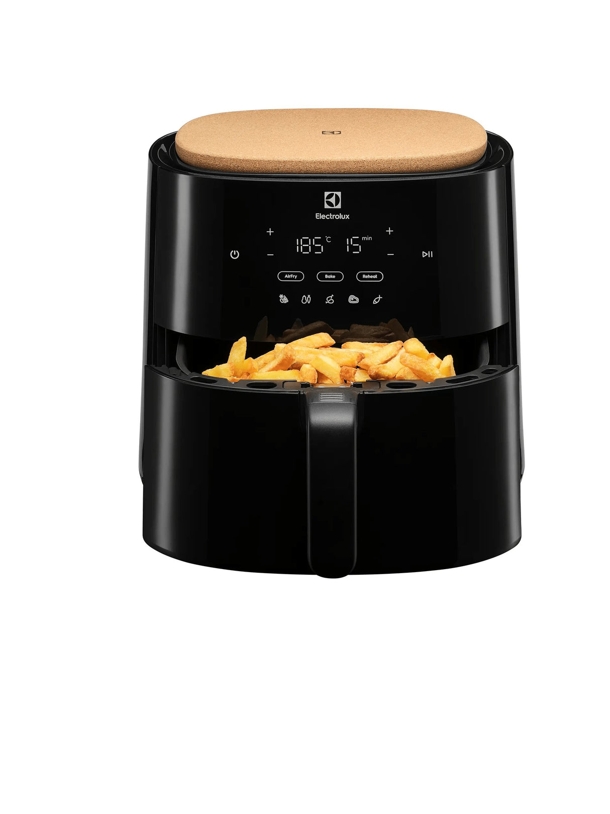 EAN 7333394032580 - Electrolux EAF5B Sencillo 5 L Independiente 1500 W Freidora de aire caliente Negro imagen 3