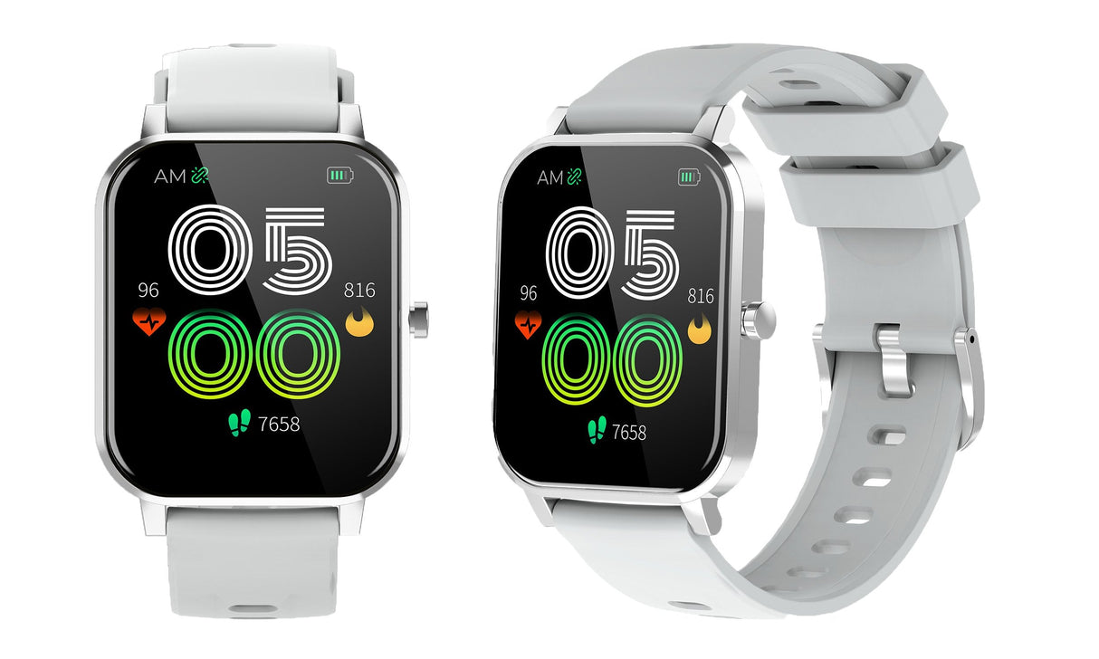 EAN 5706751060526 - Denver SW-181GREY Relojes inteligentes y deportivos 4,32 cm (1.7") IPS Digital Pantalla táctil Plata Reno imagen 3