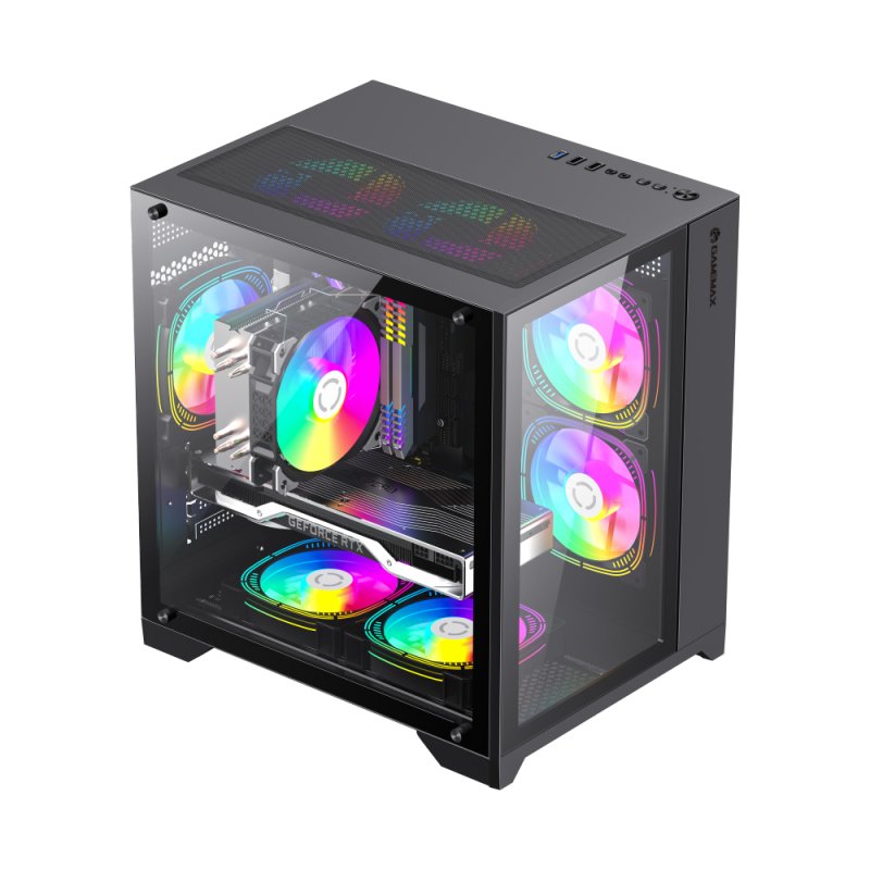 Caja Pc Gamemax Case Infinity Mini Bk M-Atx