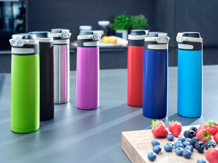 EAN 4006501032713 - Leifheit 03271 taza de viaje 600 ml Negro Acero inoxidable imagen 8