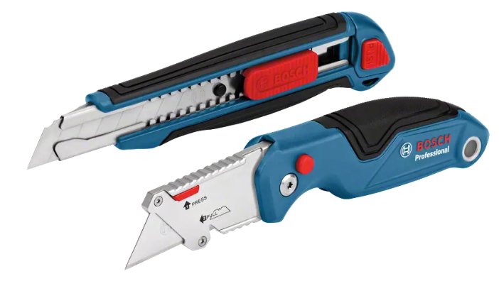 EAN 3165140951586 - Bosch 1 600 A01 6BM cúter Multicolor Cúter de cuchillas intercambiables imagen 1
