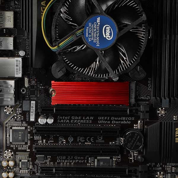 EAN 8595247903976 - Axagon CLR-M2 sistema de refrigeración para ordenador M.2 NVMe SSD, Unidad de estado sólido Disipador tér imagen 11