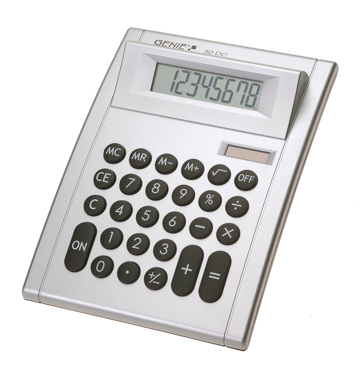 EAN 4015468109321 - Genie 50 DC calculadora Escritorio Pantalla de calculadora Plata imagen 1