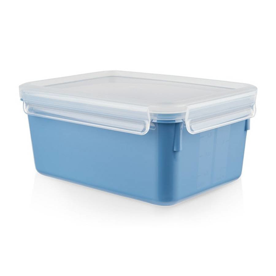 Fiambrera Emsa Clip & Close Rectangular Caja 2,2 L Azul 1 Pieza(S)