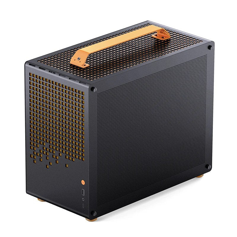 Caja Micro-Atx Jonsbo Z20 Negro/Laranja