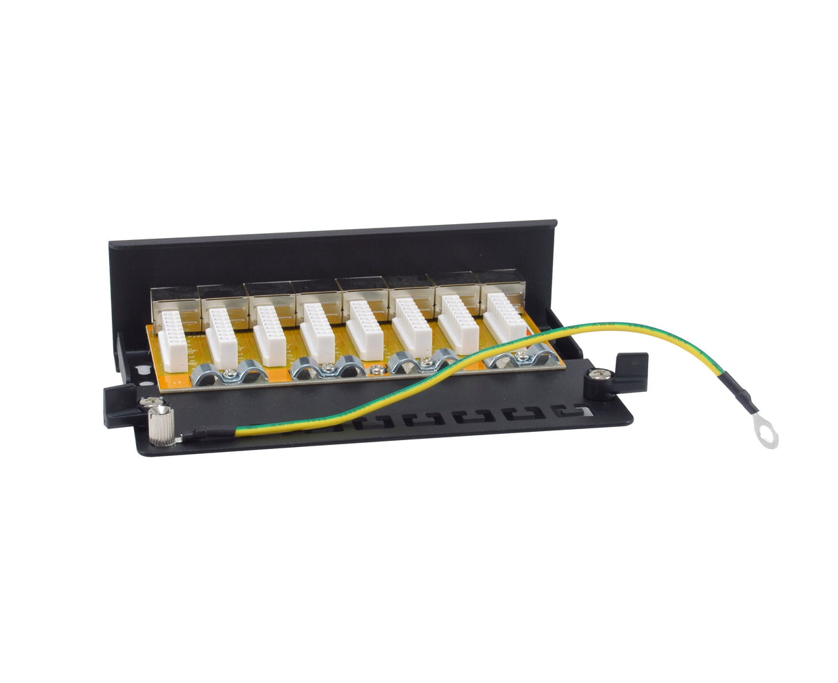 Equip Patchpanel 8x Rj45 Cat6a Ftp 1he Premium Negro