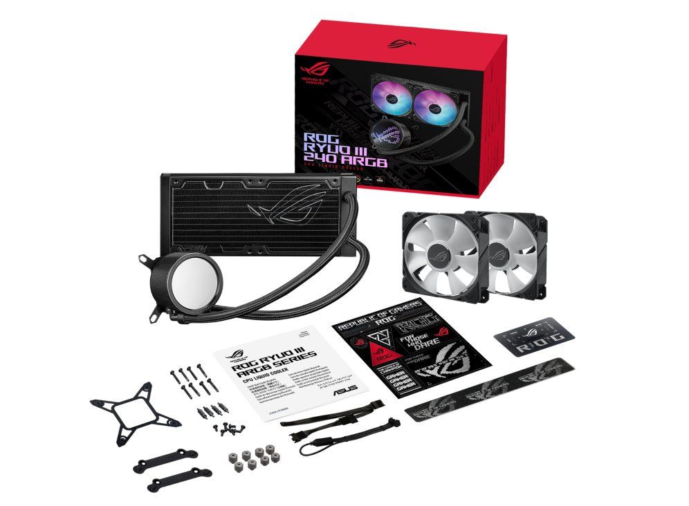EAN 4711081927617 - ASUS ROG Ryuo III 240 ARGB Procesador Kit de refrigeración líquida 12 cm Negro imagen 7