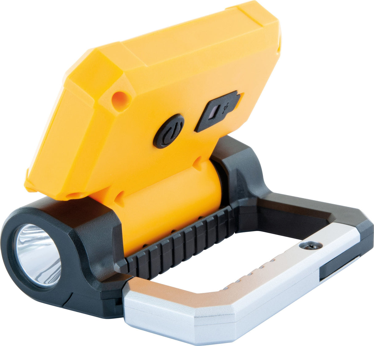 Lámpara De Trabajo Led Schwaiger Con Linterna 300lm Sch./Gel