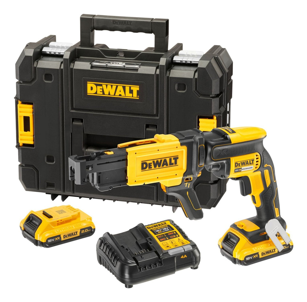 EAN 5035048468524 - DeWALT DCF620D2K-QW destornillador eléctrico y llave de impacto 4400 RPM Negro, Amarillo imagen 1