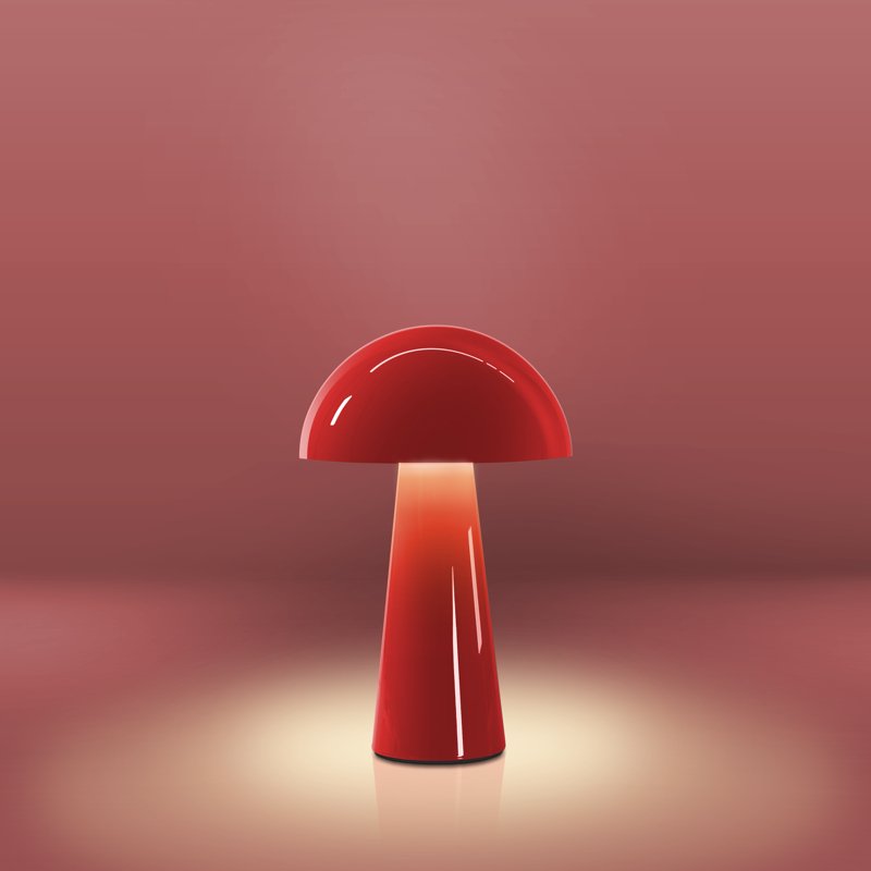 EAN 9090171021424 - CENTURY COCO lámpara de mesa 1,5 W LED Rojo imagen 3