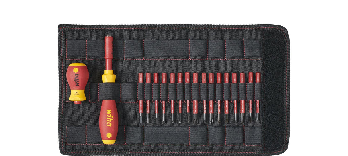 Wiha Destornillador Con Portapuntas Electric Slimvario Starter Set 41231