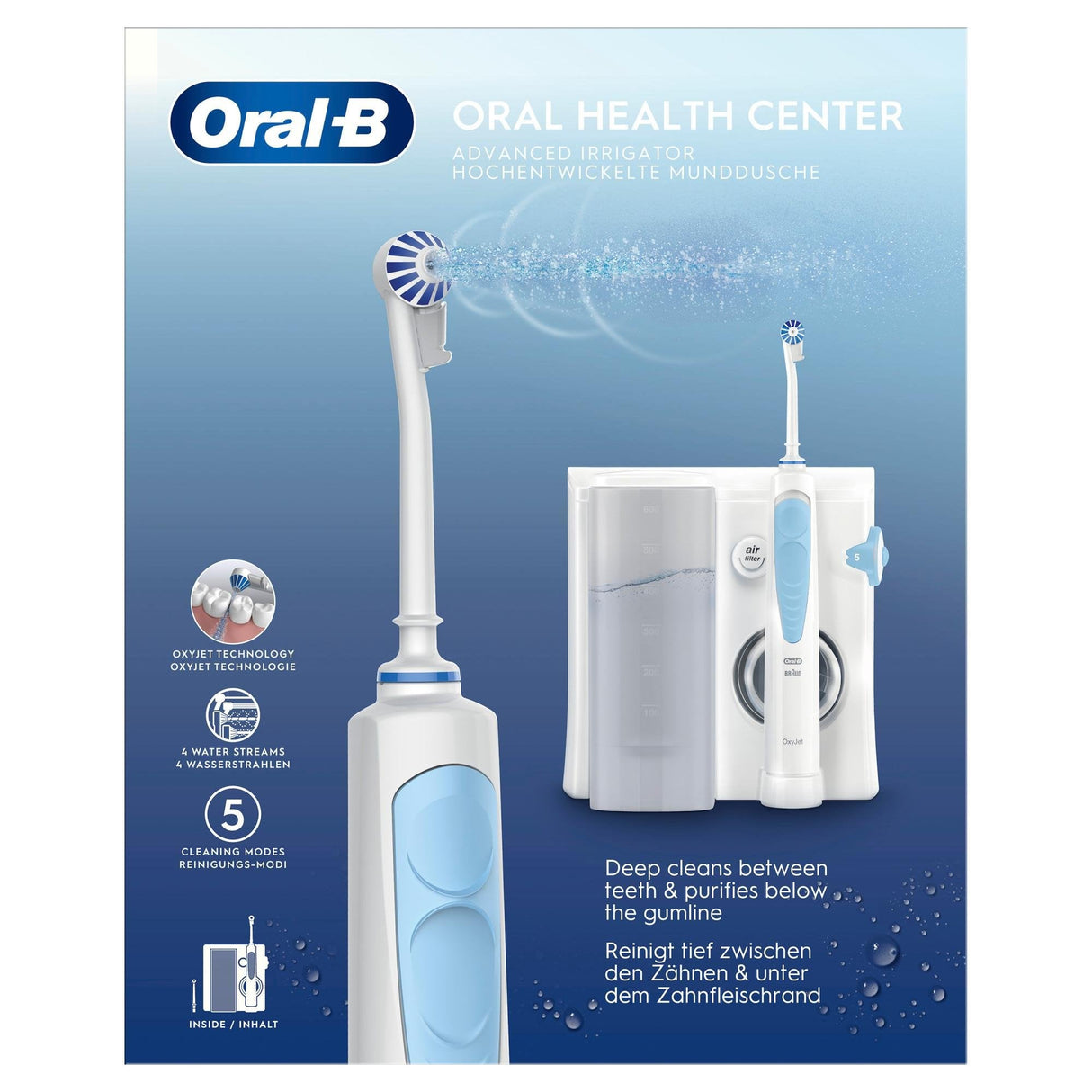 EAN 8006540841396 - Oral-B Oxyjet Adulto Blanco imagen 2