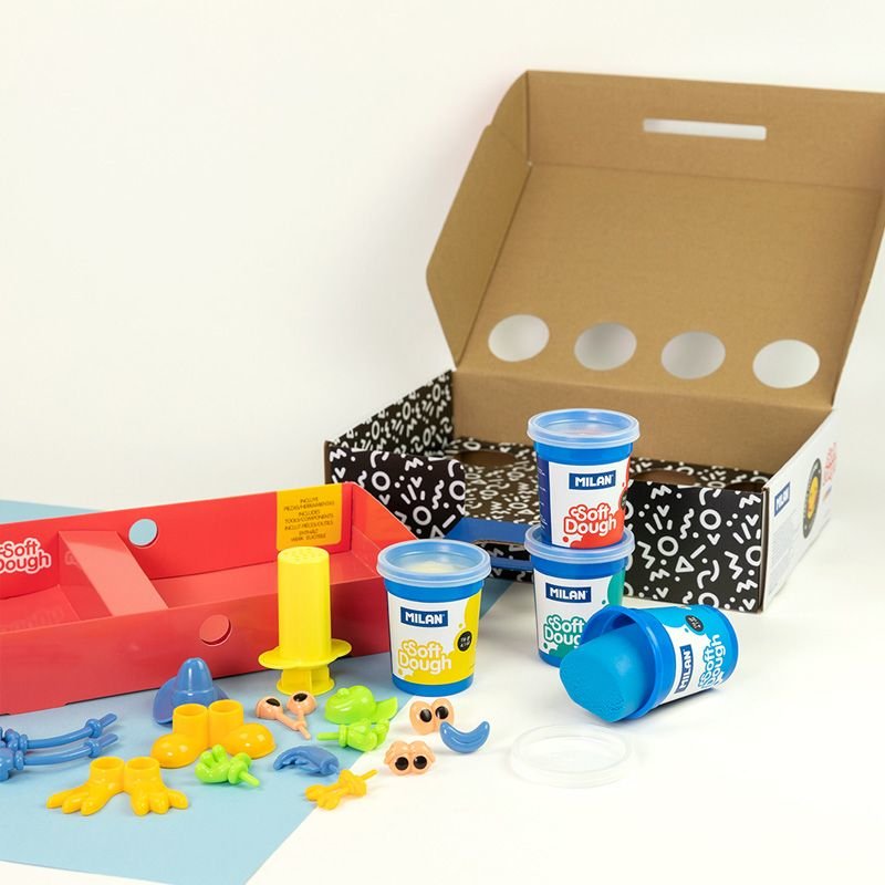 EAN 8411574093992 - Milan 913304HF compuesto para cerámica y modelaje Pasta para modelar Azul, Verde, Rojo, Amarillo 1 pieza( imagen 7