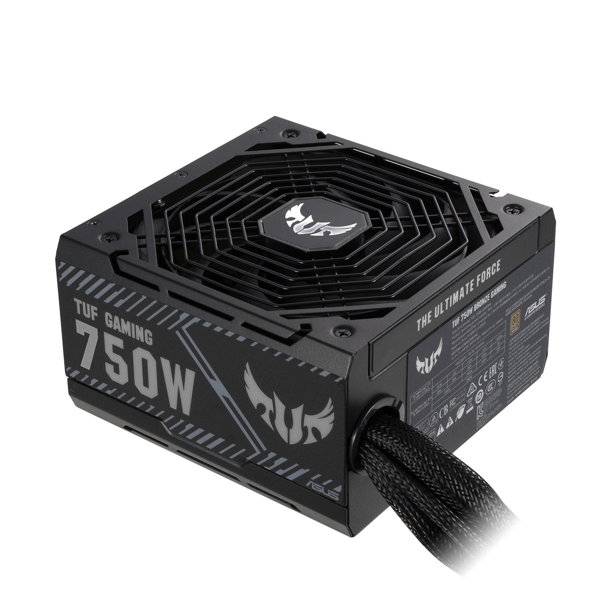 EAN 4718017724029 - ASUS TUF-GAMING-750B unidad de fuente de alimentación 750 W 20+4 pin ATX ATX Negro imagen 3