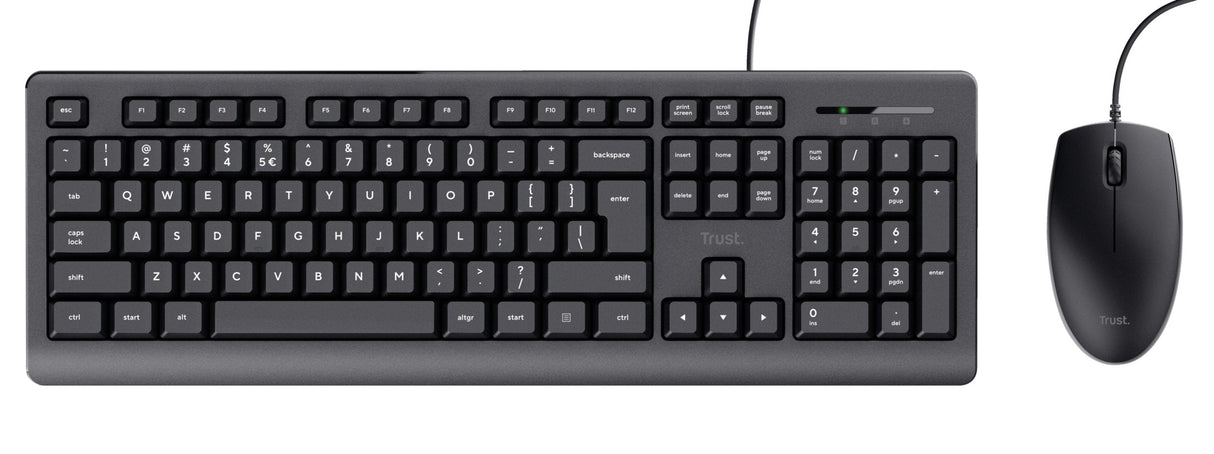 Teclado Y Ratón Trust Tkm-250