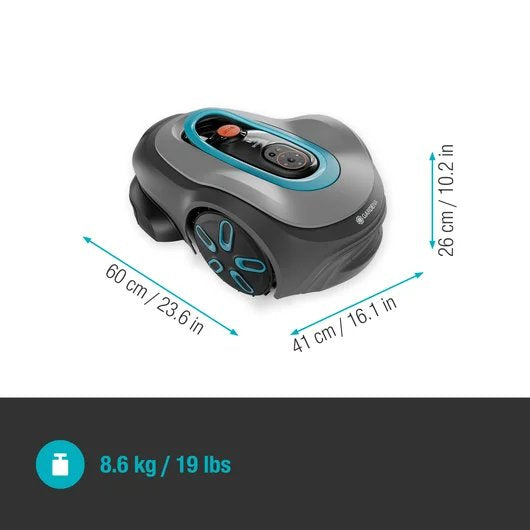 EAN 4066407025356 - Gardena smart SILENO max Robot cortacésped Batería Gris imagen 3
