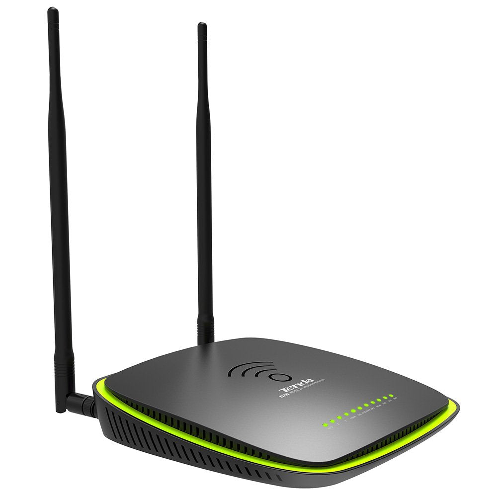 Tenda Router Adsl2+ D1201 Wifi Dual Band 2.4ghz 300mbps + 5ghz 900mbps 1xlan/Wan Gigabit + 3xlan Gigabit Antenas 7dbi