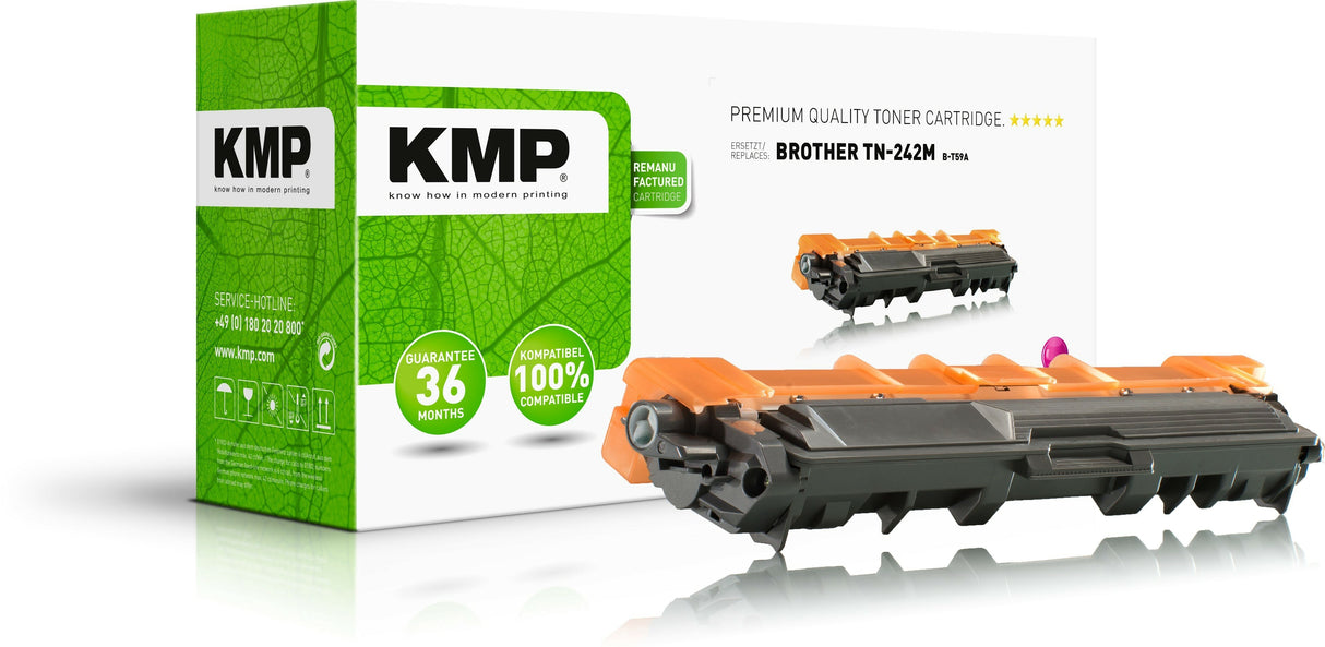 Kmp Toner Compatible Para Brother Tn-242m Comp. Magenta 1400 S. B-T59a