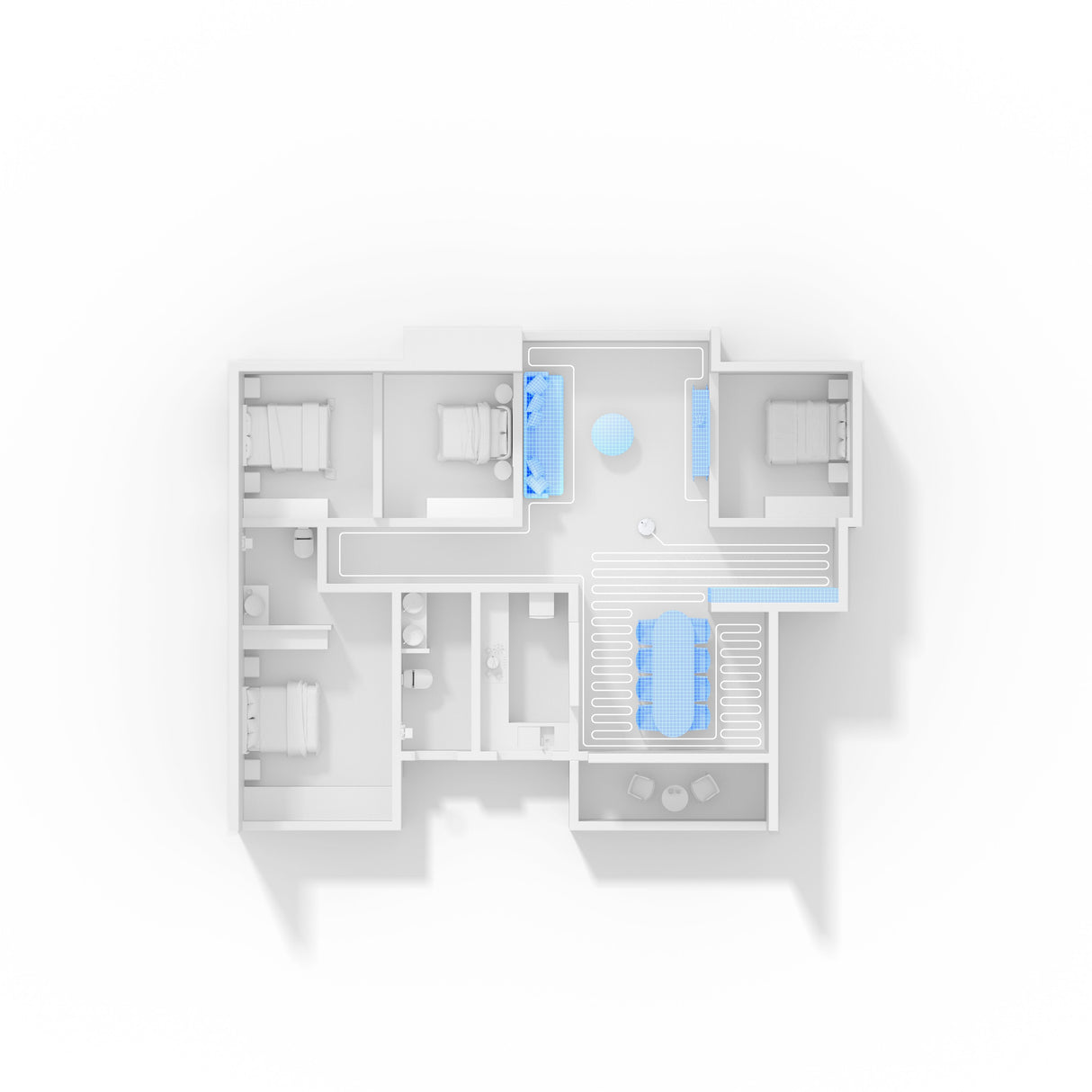 Robot Aspirador Xiaomi Vacuum S10+ Friegasuelos Autonomía 120 Min Control Por Wifi