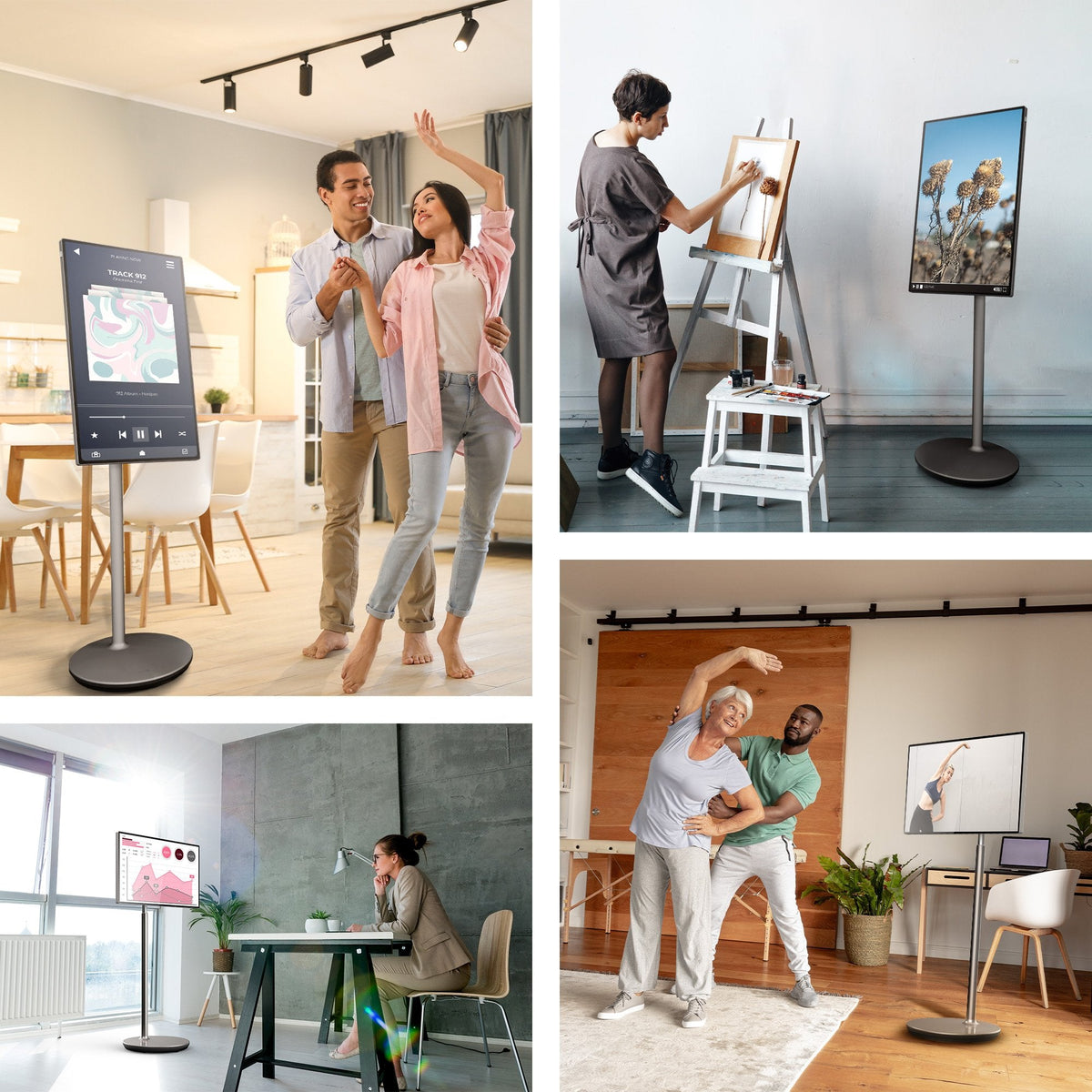 Tv Led 32" Thomson 32ue5m45e Uhd 4k Arm Cortex A72*4+Arm Cortex A53*4 Webcam Integrada Pantalla Táctil Subwoofer Micrófono Blanco
