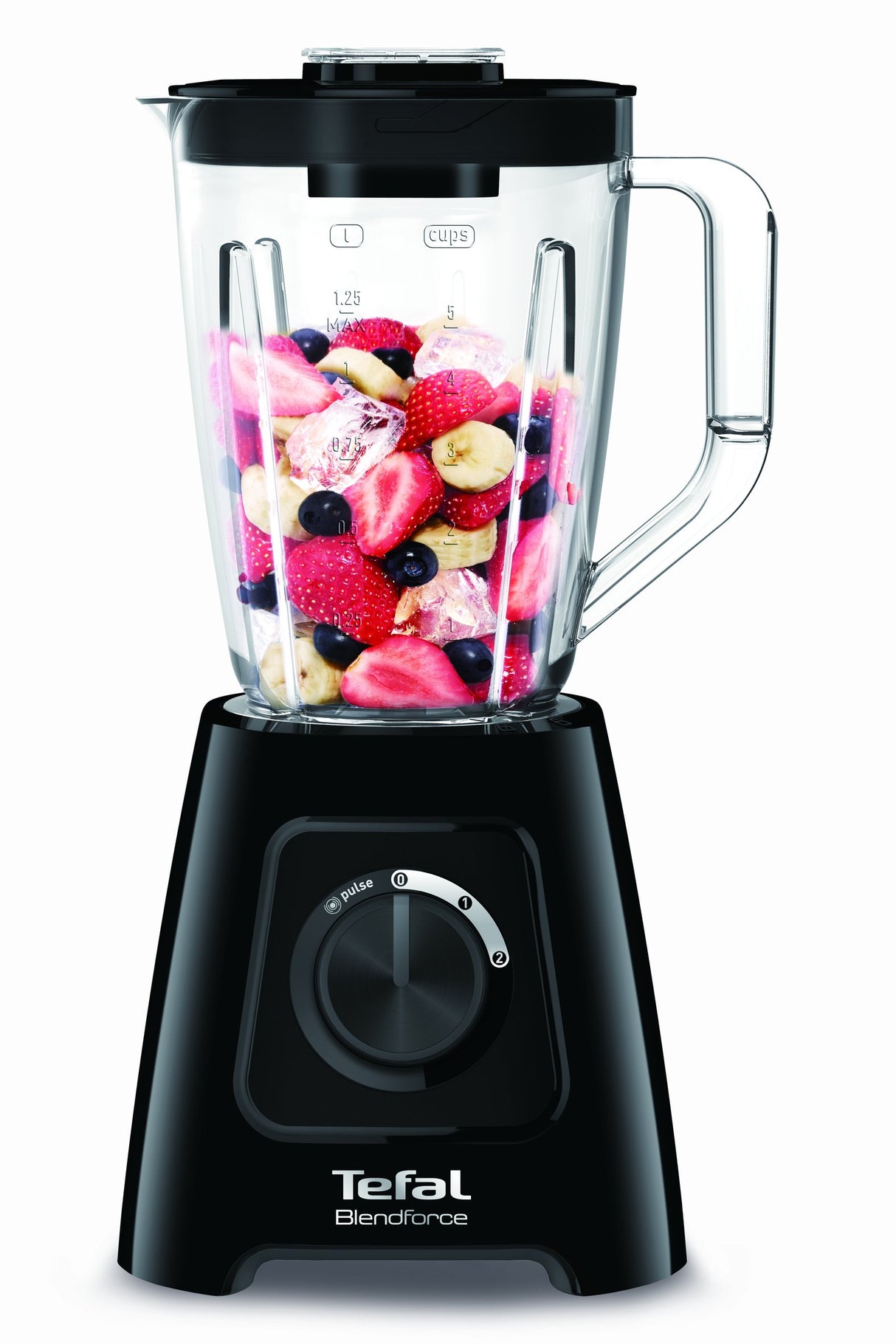 EAN 3016661151361 - Tefal BlendForce II BL4208 licuadora 1,25 L Batidora de vaso 600 W Negro imagen 1