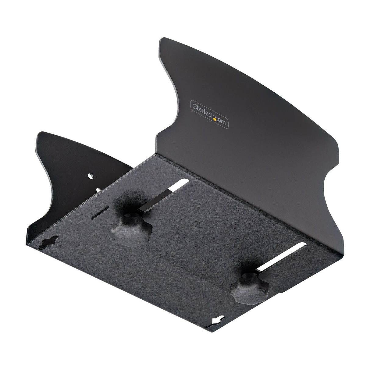 Startech.Com Pc Wall Mount Bracket For Desktop Computers Up To 40lb Toolless Width Adjustment 1.9-7.8in (50-200mm) Heavy-Duty Steel Cpu Tower/Case Shelf/Holder Includes Mounting Hardware And Spacers (2ns-Cpu-Wall-Mount) Soporte De Montaje E