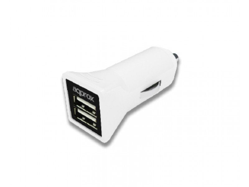 EAN 8435099516194 - Approx APPUSBCAR31W cargador de dispositivo móvil GPS, Auriculares, Teléfono móvil, Smartphone, Reloj int imagen 1