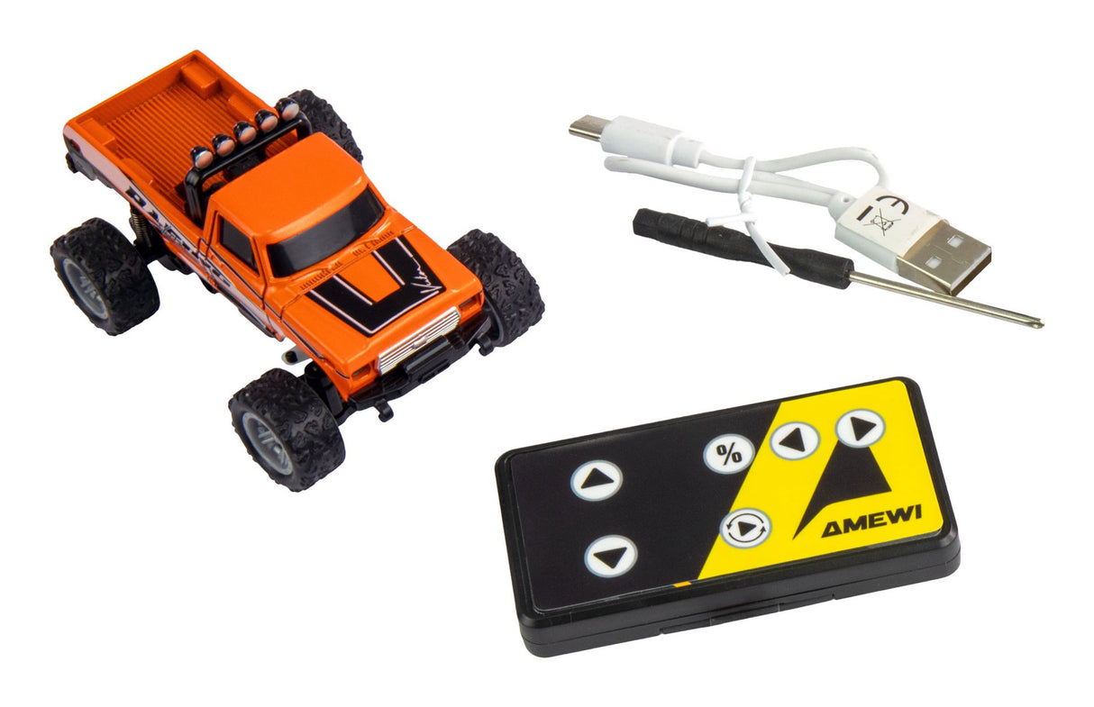 EAN 4262500341175 - Amewi 22705 modelo controlado por radio Monster truck Motor eléctrico 1:64 imagen 7