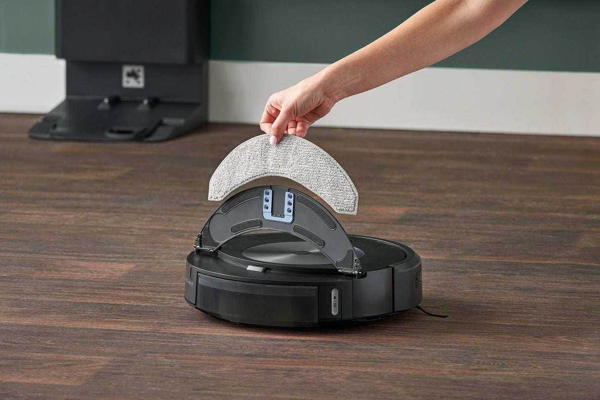 Robot Roomba Combo J7+ Aspiradora Robotizada Bolsa Para El Polvo Negro, Acero Inoxidable