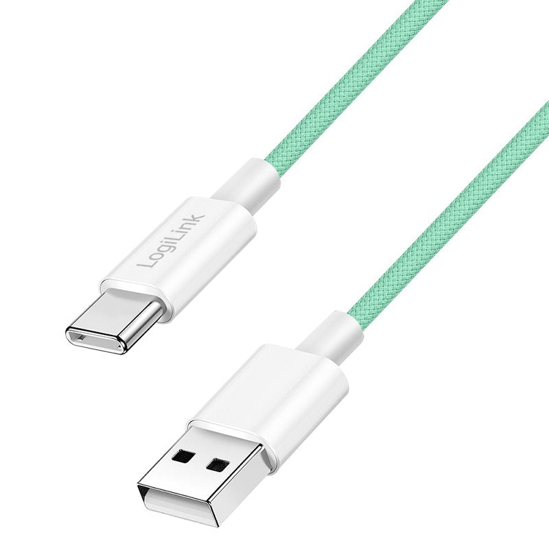 EAN 4052792077865 - LogiLink CU0328 cable USB USB 2.0 1,5 m USB A USB C Verde imagen 1