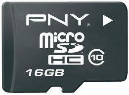 Mem Micro Sdhc 16gb Hp Cl10 U1 Negro+Adaptador Sd Cl10 / R: 20mb/S W:15mb/S Sdu16gbh10hp-Ef