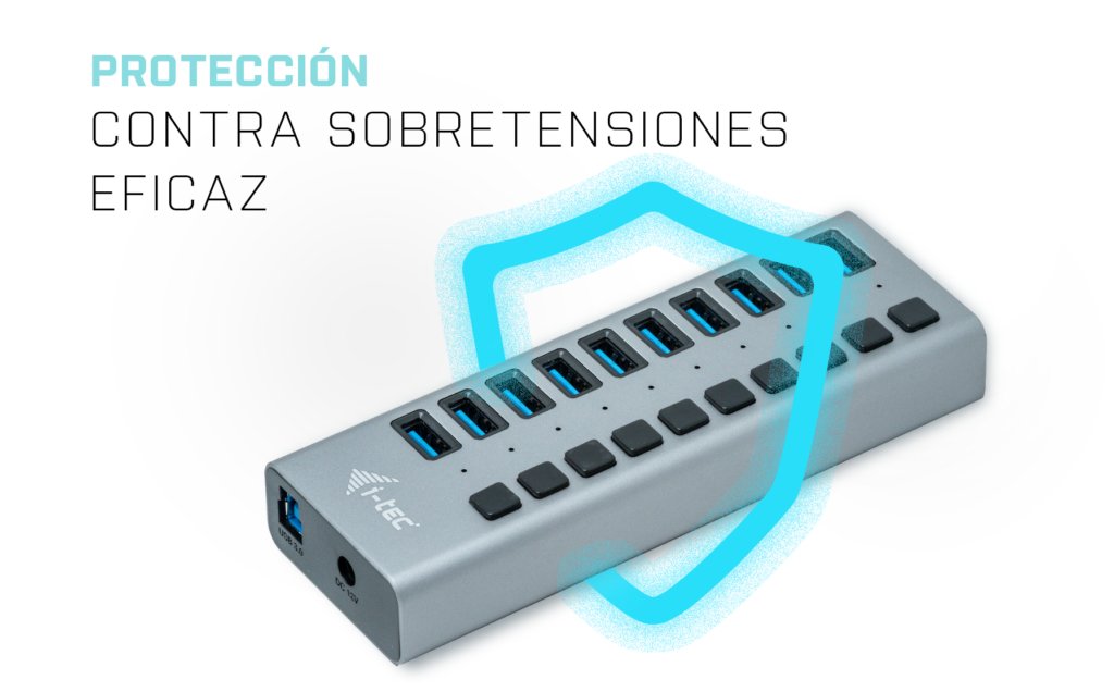 I-Tec Hub De Carga 10xusb 3.0 + Adaptador 48w