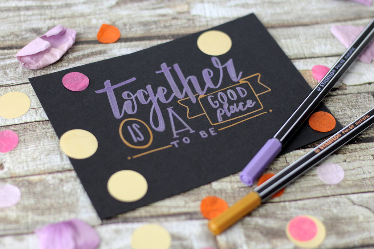 Stabilo Pen 68 Rotulador Verde Hoja Metalico-10u-