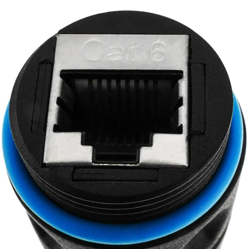 Techly Iwp-Md C6-Ip68t Cambiador De Género Para Cable Rj-45 Negro