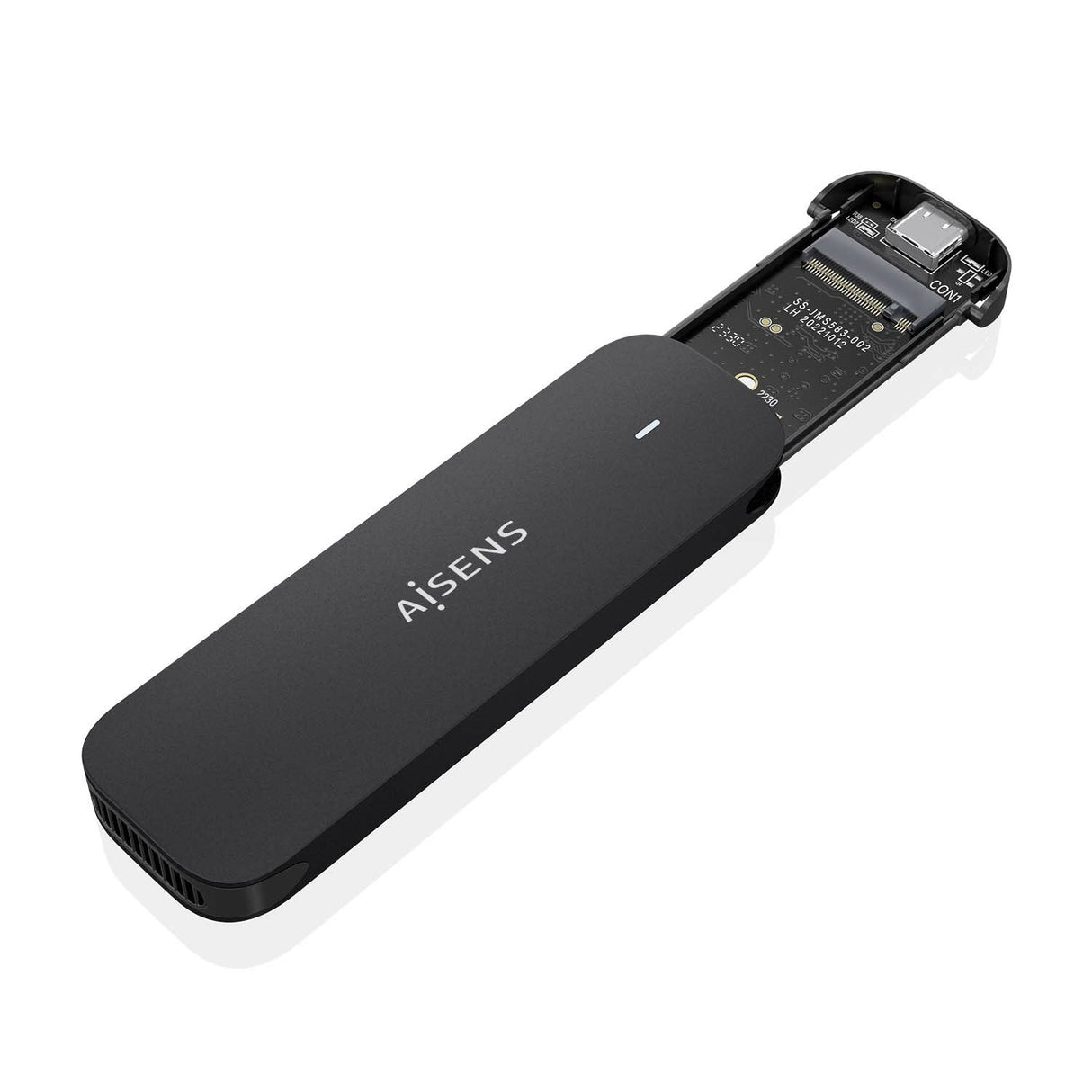 EAN 8436574709681 - AISENS ASM2-024B caja para disco duro externo Caja externa para unidad de estado sólido (SSD) Negro imagen 2
