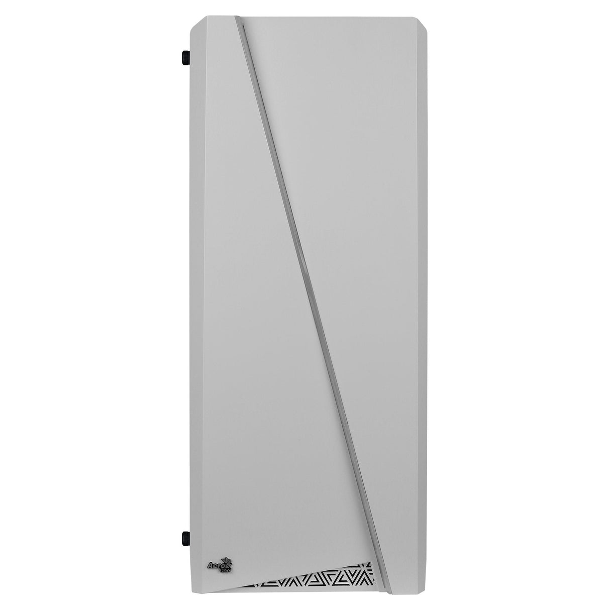 Caja Pc Aerocool Semitorre Cylon White Frontanl Elegante Con Linea De Iluminacion Rgb Lateral Transluciodo Acrilico Lector Sd Y Microsd 198(W)X4