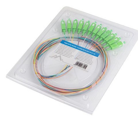 Lanberg Fibra Óptica Pigtail Sm Sc Apc St A1 12x2m Mc