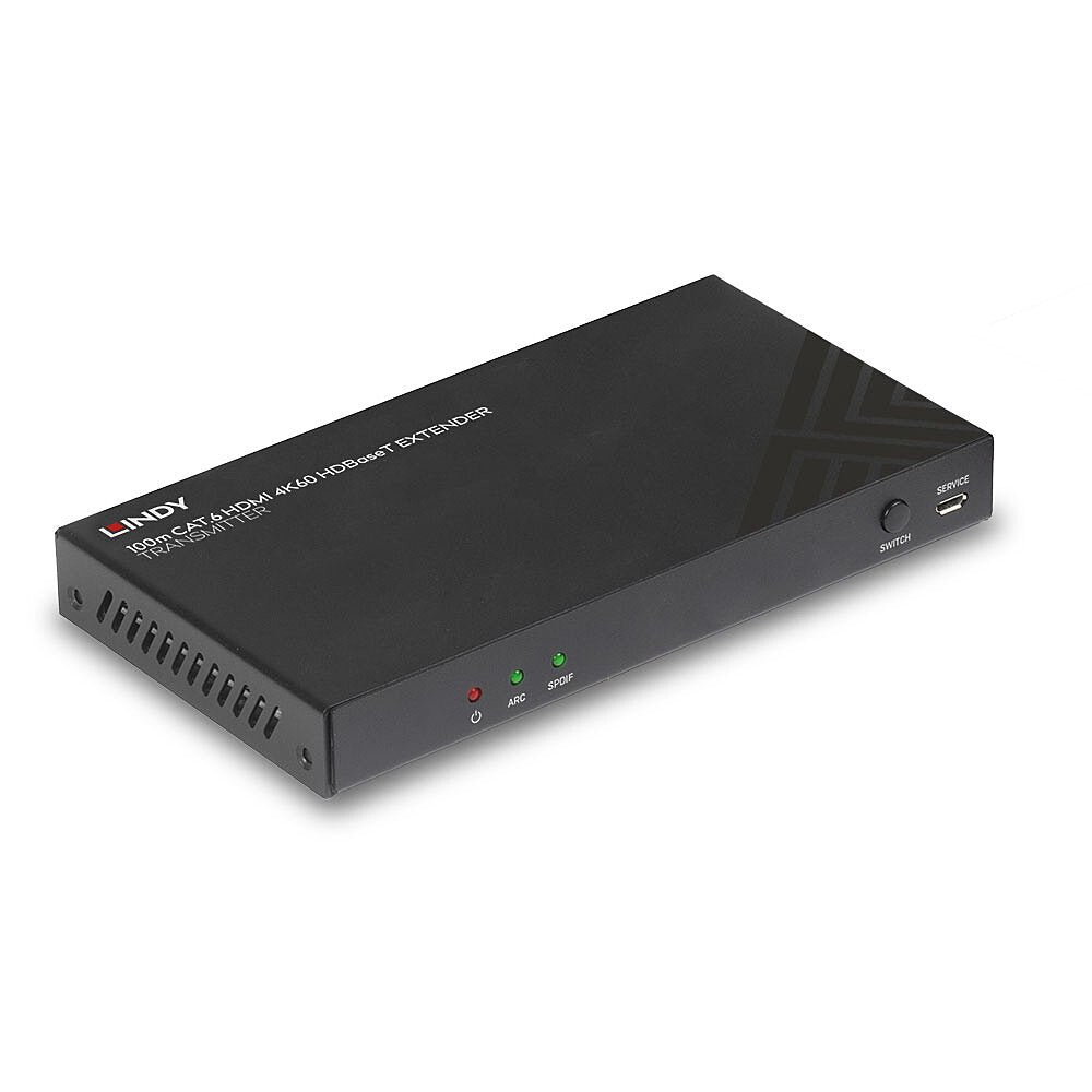 EAN 4002888383417 - Lindy 38341 extensor audio/video Transmisor de señales AV Negro imagen 4