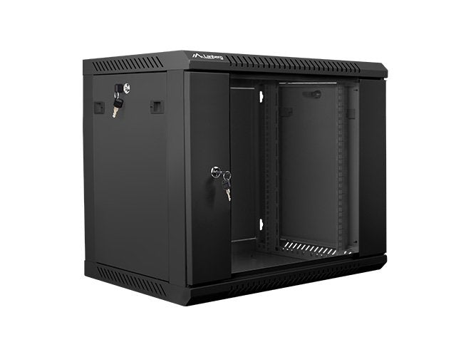 EAN 5901969403091 - Lanberg WF01-6409-10B armario rack 9U Bastidor de pared Negro imagen 3