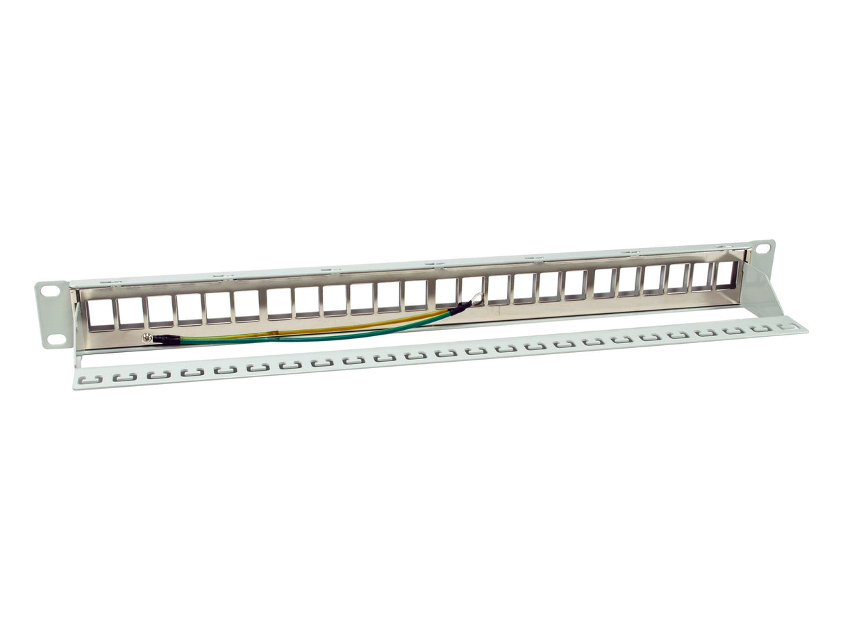 Equip Patchpanel 24x Cat6a 19" Ftp 1he Keymone Montage Ws